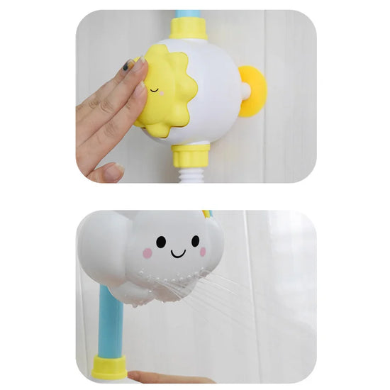 Cloud Baby Shower Bath Toy | Fun Water Sprinkler Faucet for Kids | Interactive Bathtub Toy Gift for Toddlers