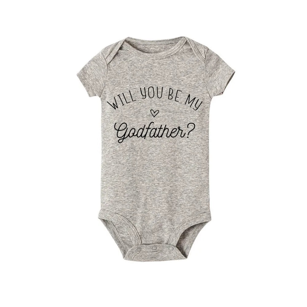 I Love My Daddy/auntie/mommy/uncle Boys Girls Newborn Baby Bodysuit Newborn Casual Round Neck Jumpsuit Funny Print Clothes