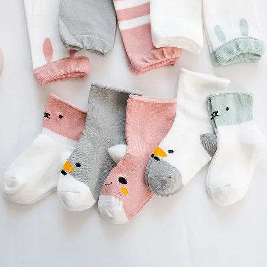 Baby Leg Warmers & Knee Pad Socks Set – Cotton Crawling Protector for Newborns & Toddlers