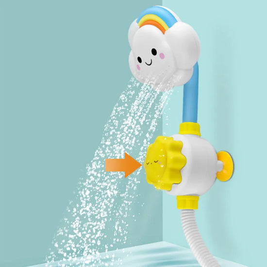 Cloud Baby Shower Bath Toy | Fun Water Sprinkler Faucet for Kids | Interactive Bathtub Toy Gift for Toddlers