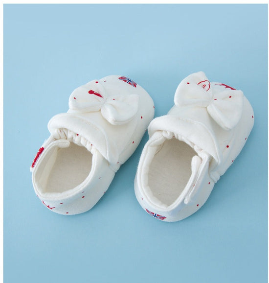 Baby soft soles anti-skid walking shoes