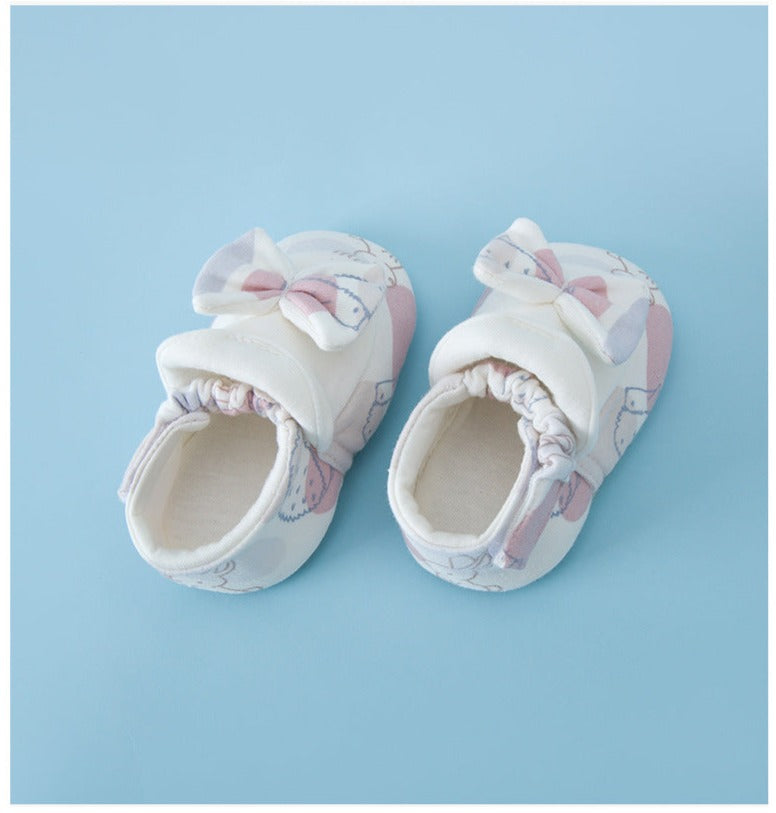 Baby soft soles anti-skid walking shoes