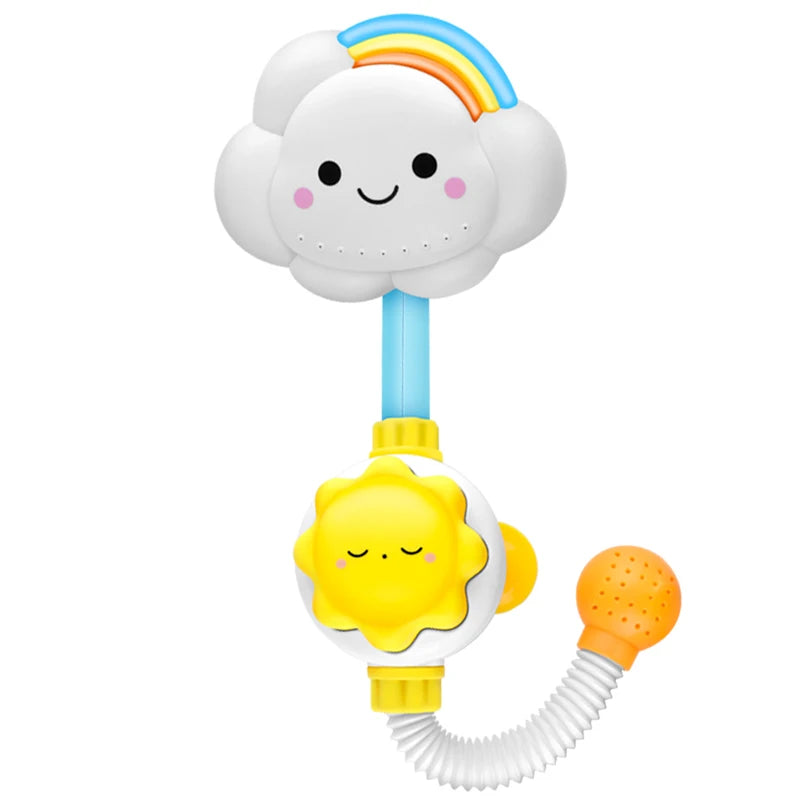 Cloud Baby Shower Bath Toy | Fun Water Sprinkler Faucet for Kids | Interactive Bathtub Toy Gift for Toddlers
