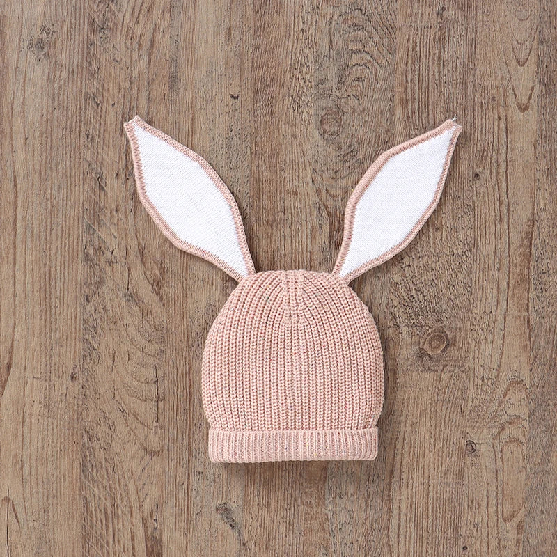My First Easter Baby Bodysuit with Bunny Ear Hat | Knit Baby Romper Set | Newborn Easter Outfit 0-12M