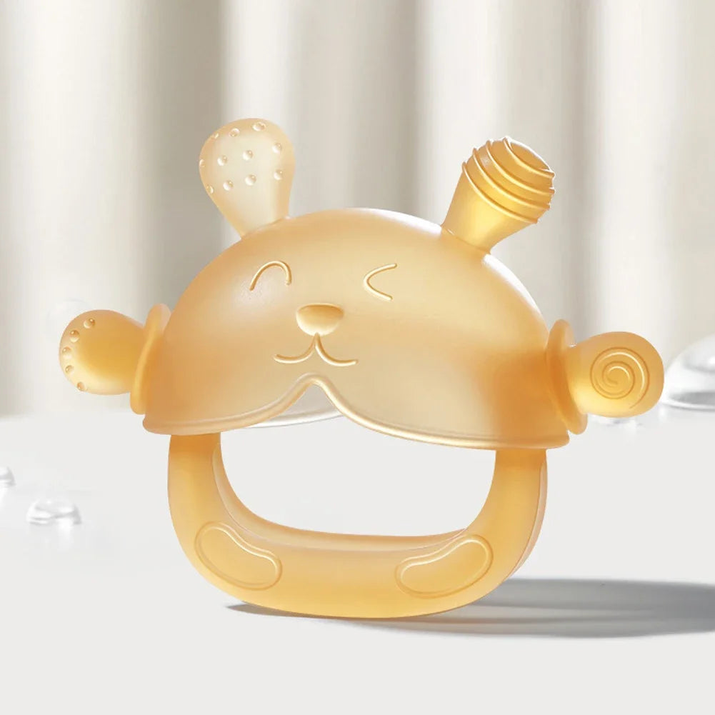 Baby Silicone Bear Teether | BPA-Free Sensory Teething Toy for Infants