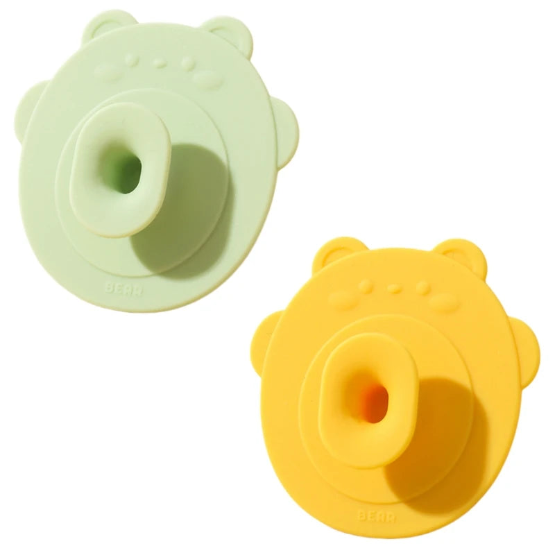 Silicone Baby Scalp Shampoo Brush – Soft Bath & Cradle Cap Massager