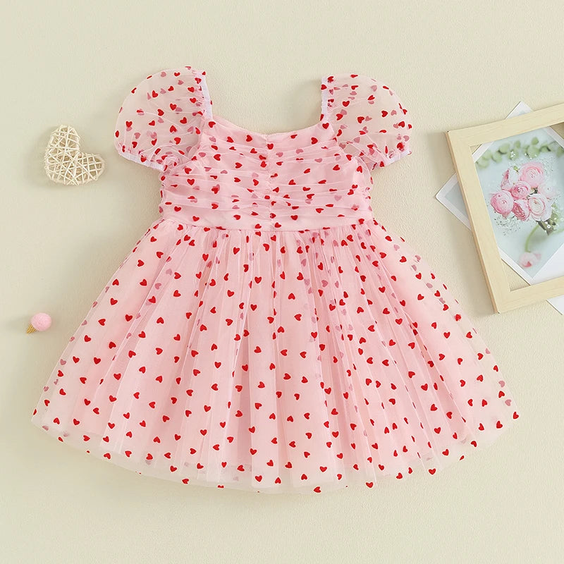 red hearts dress Cindy Dress Red Hearts Noralee