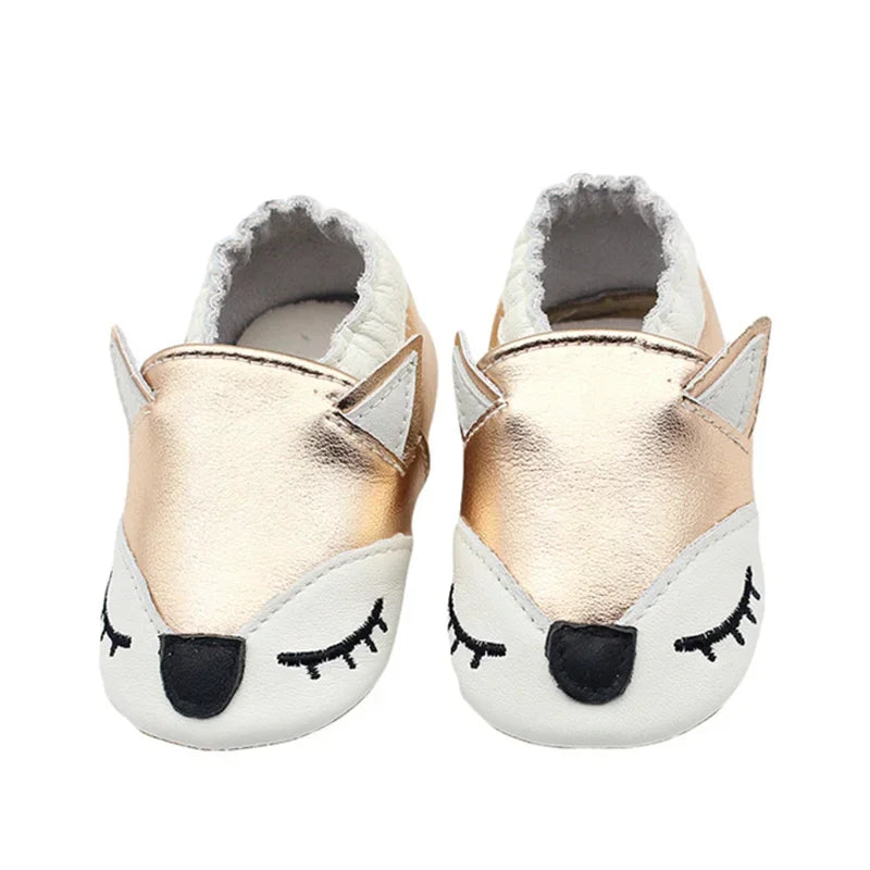 Soft Leather Baby Shoes – Newborn Booties for Boys & Girls | First Walker Moccasins