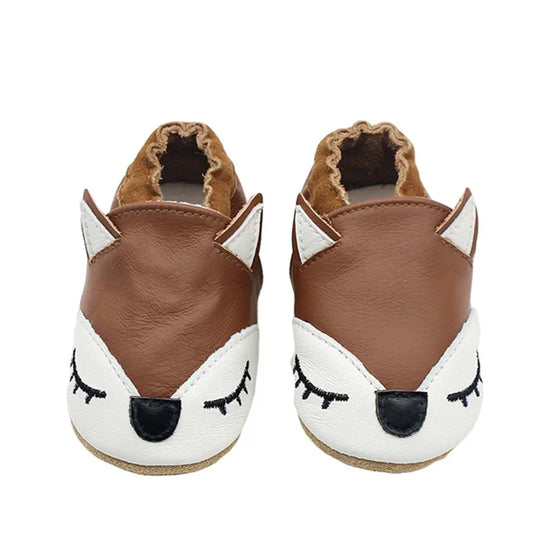 Soft Leather Baby Shoes – Newborn Booties for Boys & Girls | First Walker Moccasins