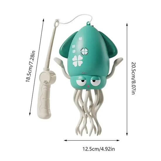 Electric Dancing squid toy – Musical Light-Up Squid for Kids, Babies & Pets