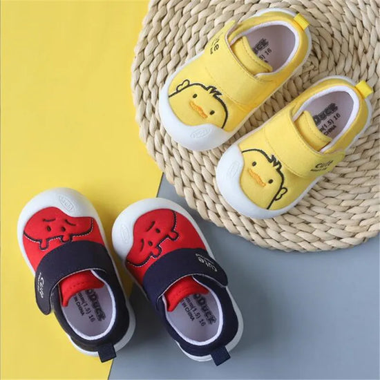 Spring Infant Toddler Shoes Girls Boys Casual Canvas Shoes Soft Bottom Comfortable Non-slip Kid Baby First Walkers Shoes