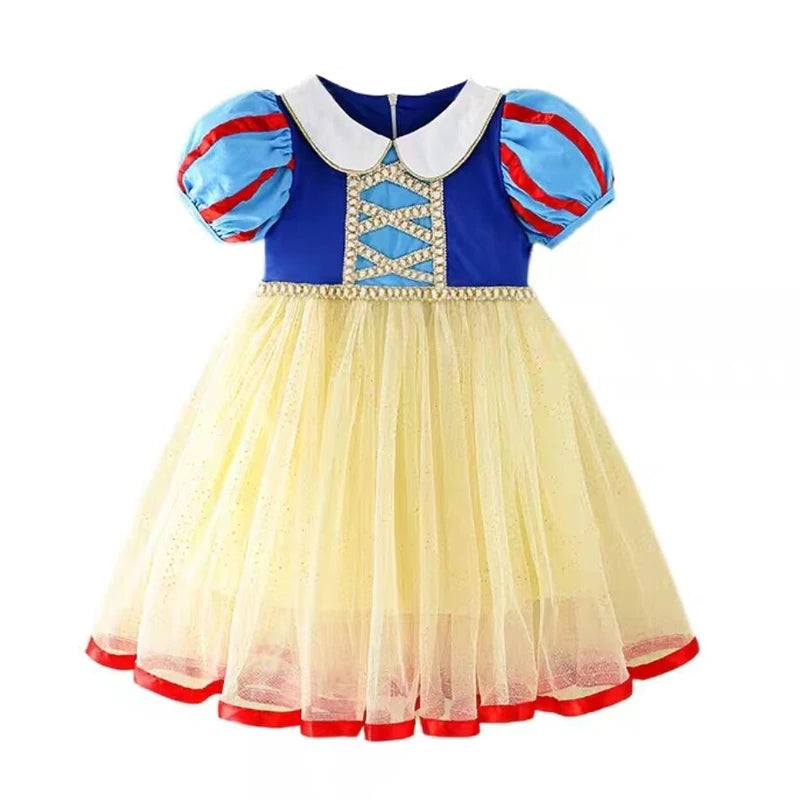 Princess Inspired Baby Girl Dress | Tulle Birthday Party Outfit