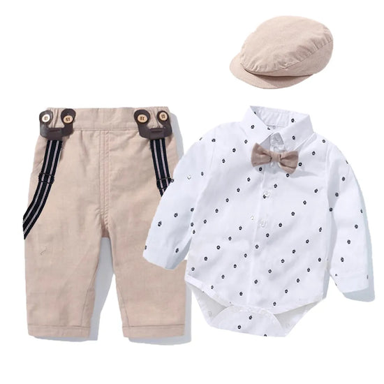 Baby Boy Romper Clothes Set