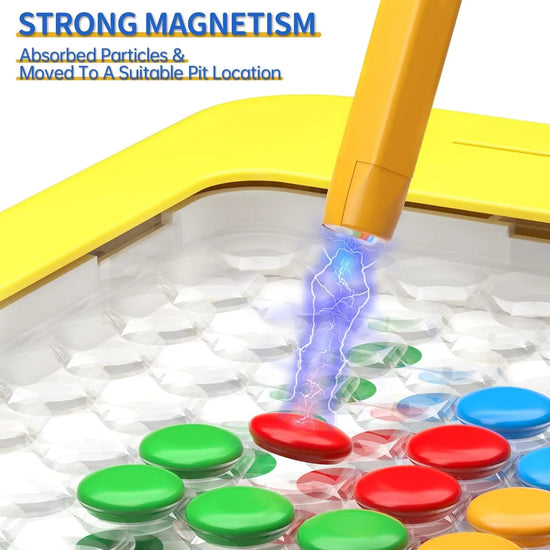 2-in-1 Magnetic Pen Drawing Board | Montessori DIY Puzzle Toy