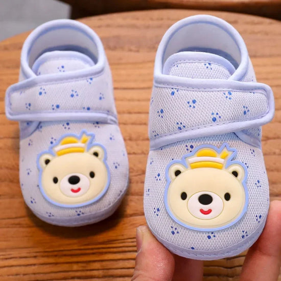 Soft Bottom, Anti-Slip Velcro Shoes for First Walking