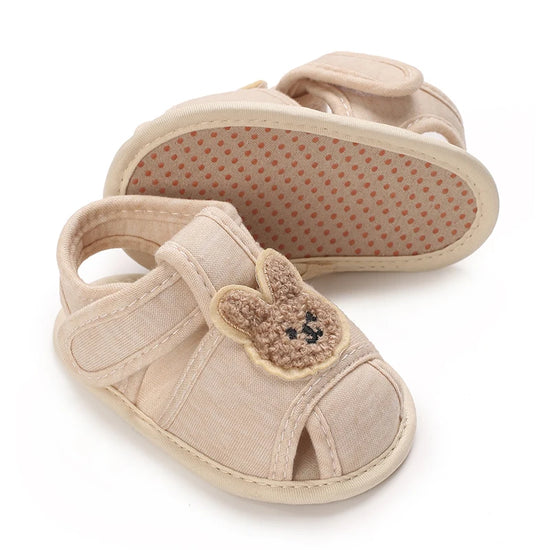 Summer Baby Sandals – Cute Bear Design Velcro sandals