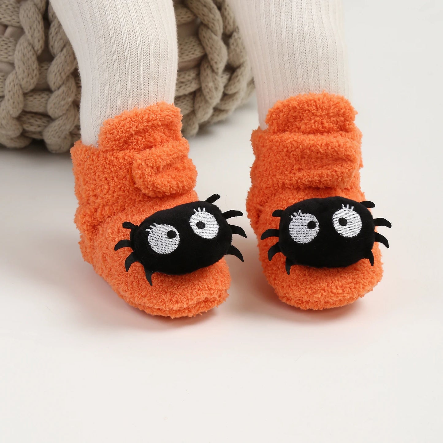 Halloween Baby Booties