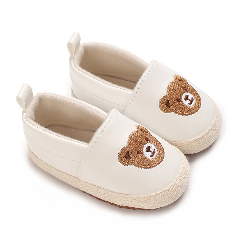Cute Baby Slip-On Shoes for Boys & Girls – Soft Cotton Crib Shoes