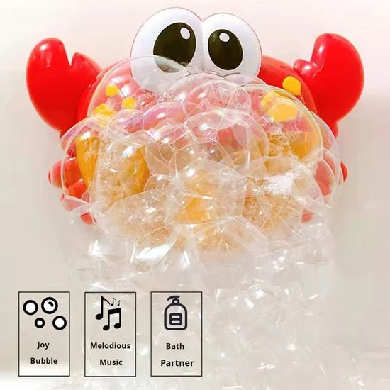 Bubble Crab Baby Bath Toy