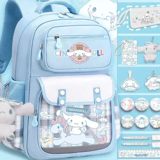 anime backpacks for kids Phaoullzon Kawaii Girls Backpack Cute Teens School Bookbag | With Pins and Pendant, Coquette Aesthetic Daypack Ita Japanese Schoolbag Hope you have a good shopping Kids Anime Backpacks for Children