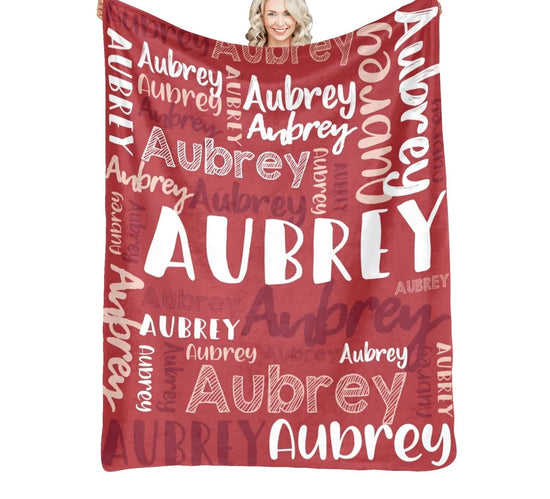 20 Colors Personalized Blanket