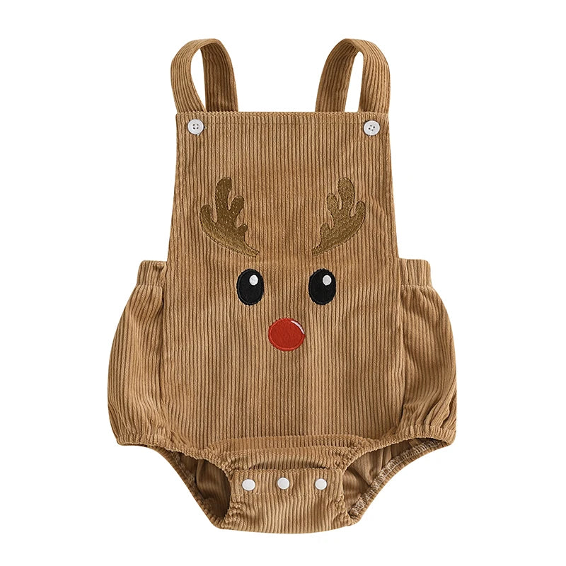 Christmas Baby Rompers – Gingerbread, Snowman & Reindeer Outfits