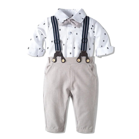 Baby Boy Romper Clothes Set