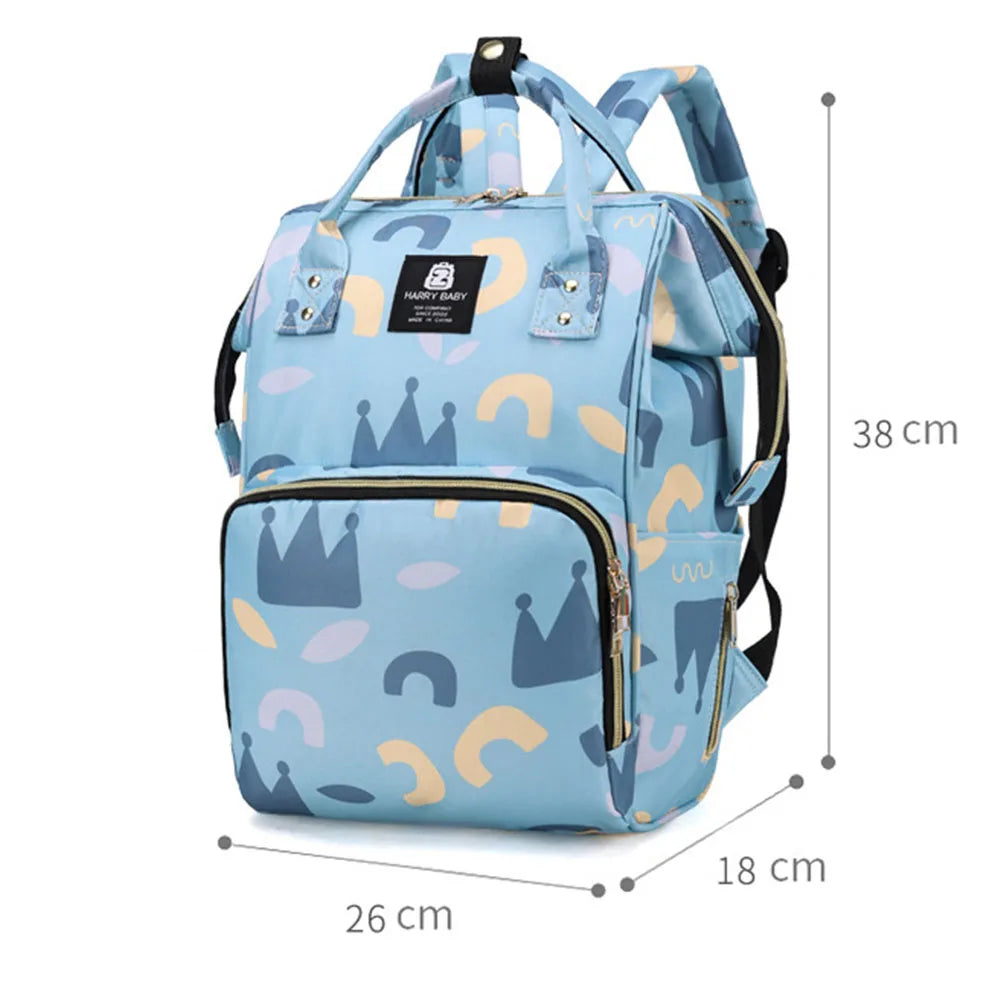 Customized Mommy Bag with Name – Personalized Diaper Backpack for Moms | Stroller-Friendly