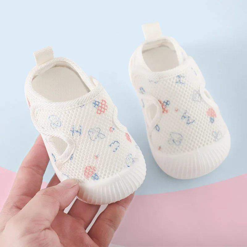Baby Velcro Sandals | Mesh Soft Sole Summer Shoes