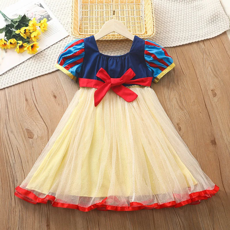 Princess Inspired Baby Girl Dress | Tulle Birthday Party Outfit
