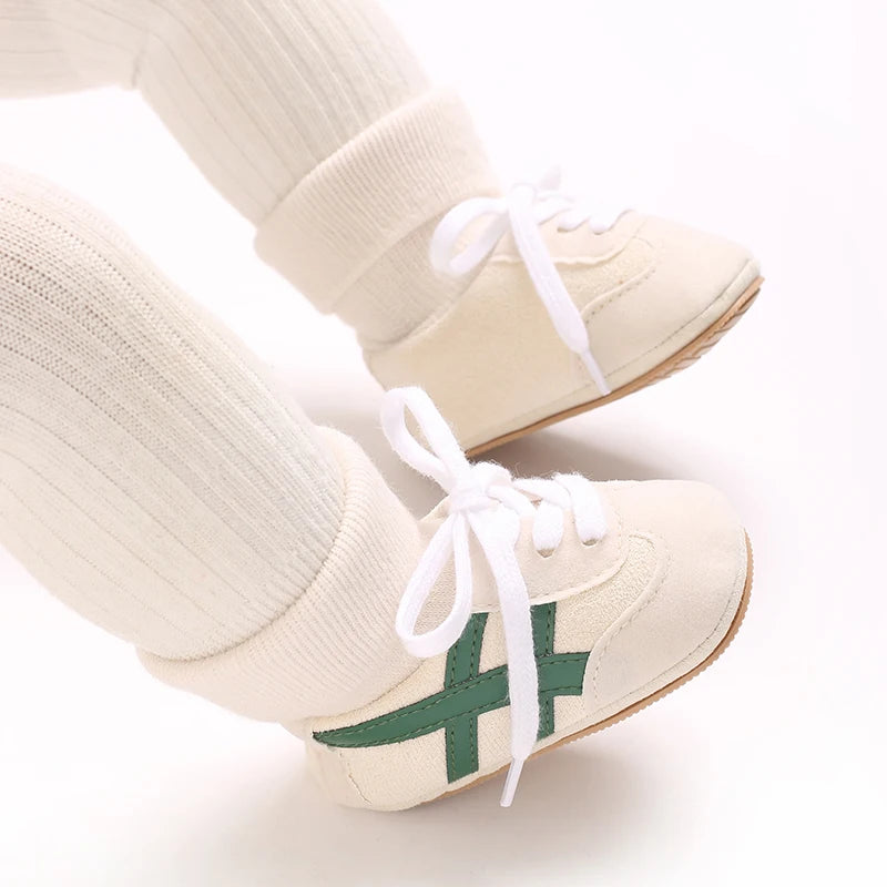 Cozy Baby Sneaker Socks shoes for First Walkers | Non-Slip Soft Sole Shoes