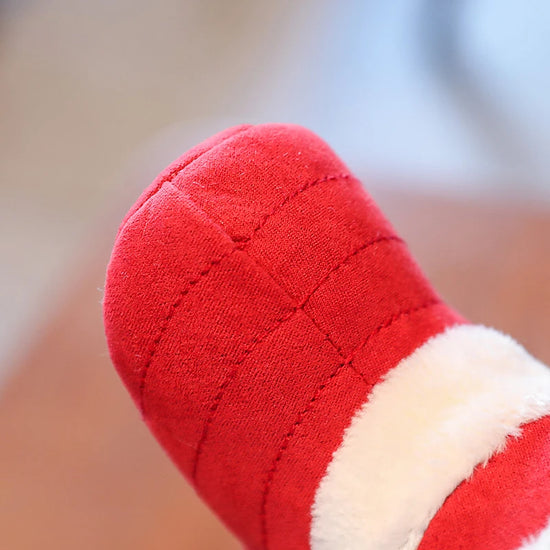 Winter Baby Girls Boots – Cute Bow Plush Pom Snow Shoes for Toddlers & Infants