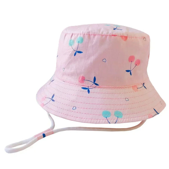 Summer Baby Panama Hat – Cartoon UV Sun Hat for Boys & Girls (Toddler Bucket Cap)