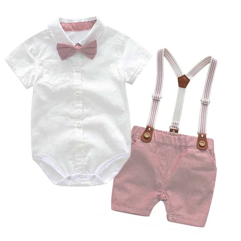 Baby Boy Romper Clothes Set