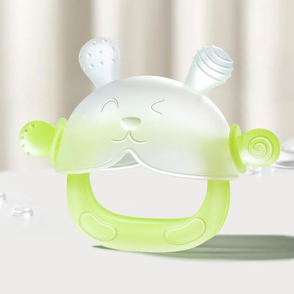 Baby Silicone Bear Teether | BPA-Free Sensory Teething Toy for Infants