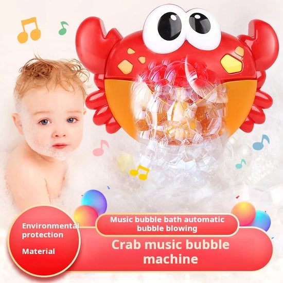 Bubble Crab Baby Bath Toy