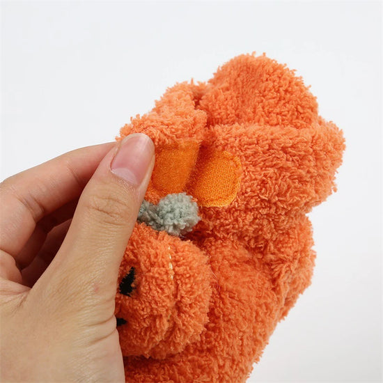 Pumpkin Baby Booties