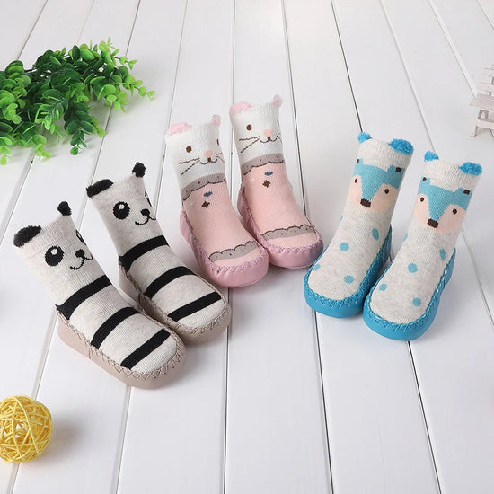 Cartoon Animal Floor Socks