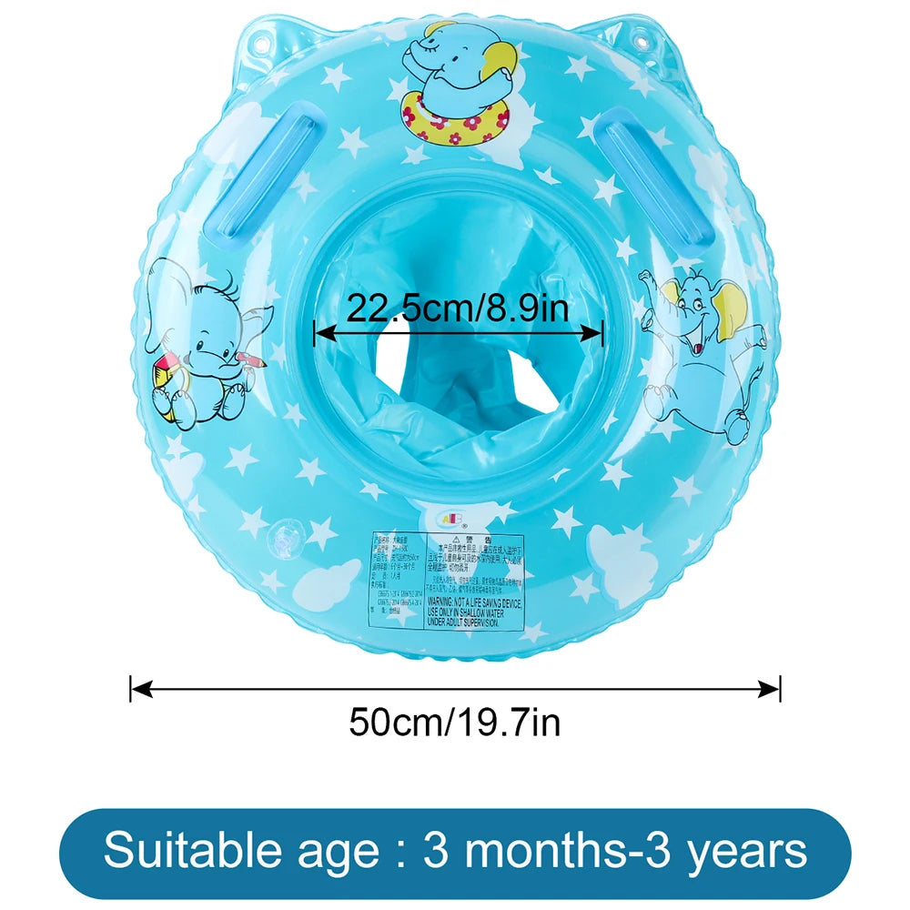 Baby Swim Float with Canopy | Infant Pool Float & Sun Shade