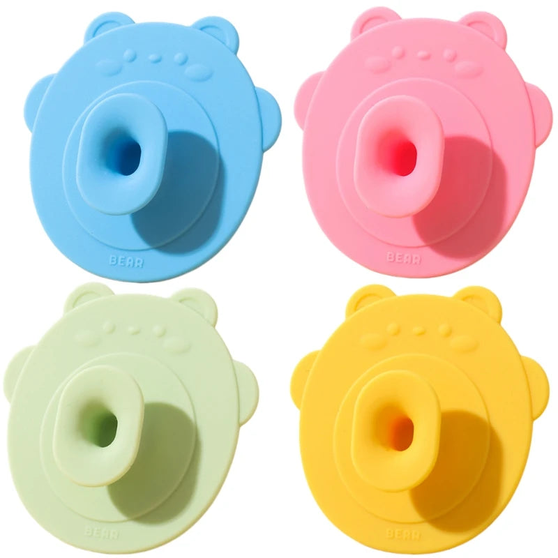 Silicone Baby Scalp Shampoo Brush – Soft Bath & Cradle Cap Massager