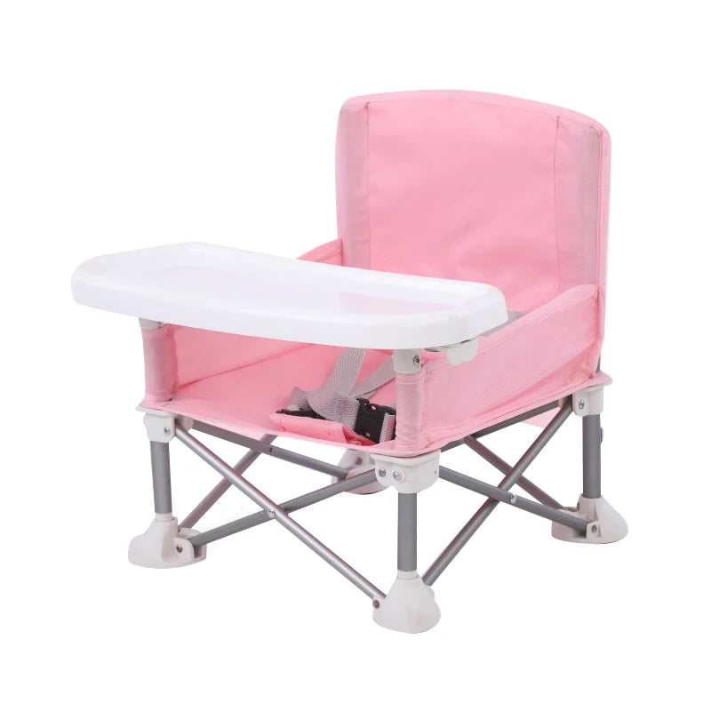 Portable Baby Beach Chair with Sun Canopy | Foldable Travel Seat