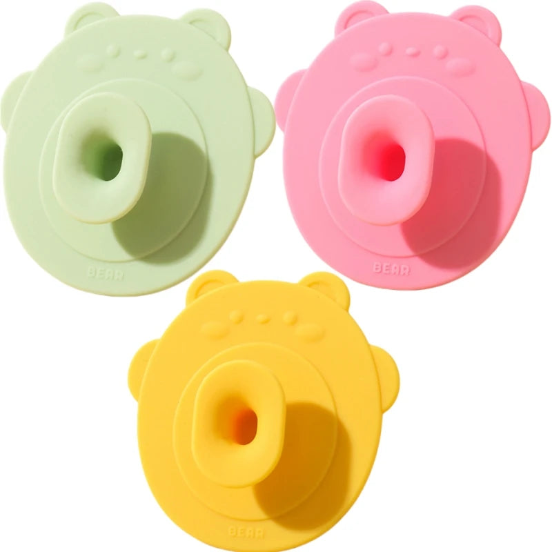 Silicone Baby Scalp Shampoo Brush – Soft Bath & Cradle Cap Massager