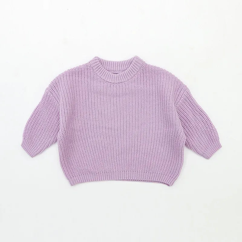 Personalized Baby Sweater with Hand-Embroidered Name & Monogram, A Precious Gift from Aunt for a Baby Girl, Kids Christmas Gift