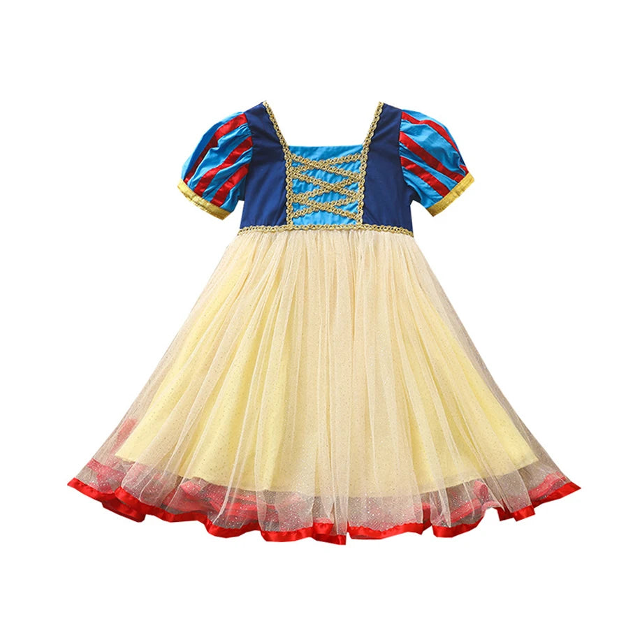Princess Inspired Baby Girl Dress | Tulle Birthday Party Outfit