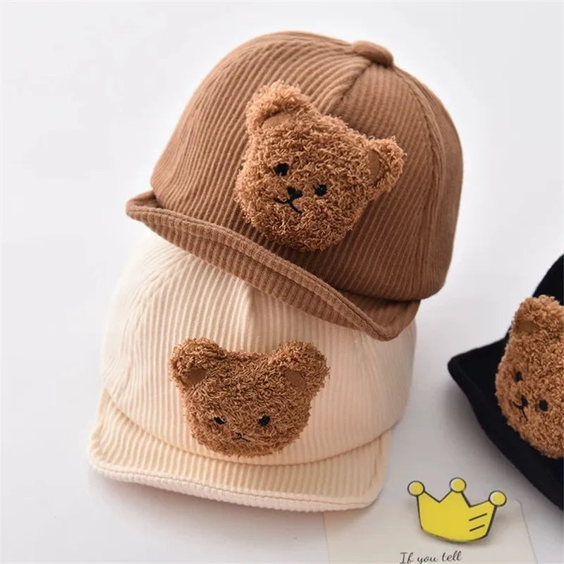 Bear Soft Brim Baby Cap