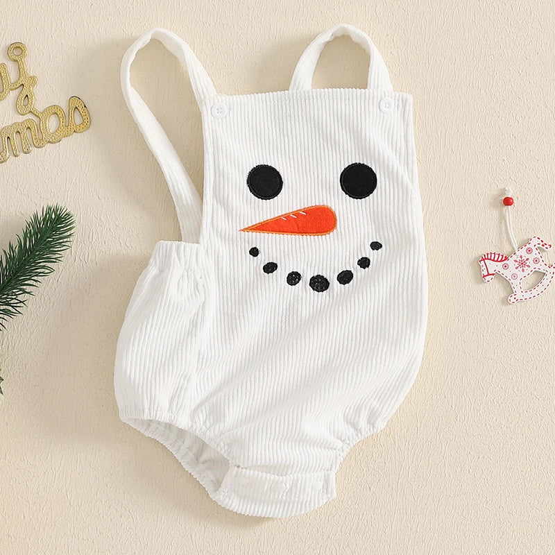 Christmas Baby Rompers – Gingerbread, Snowman & Reindeer Outfits