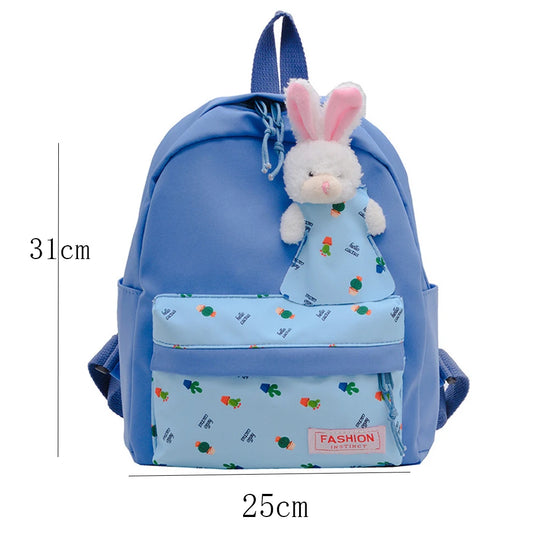 Personalized Bunny Backpack Kindergarten