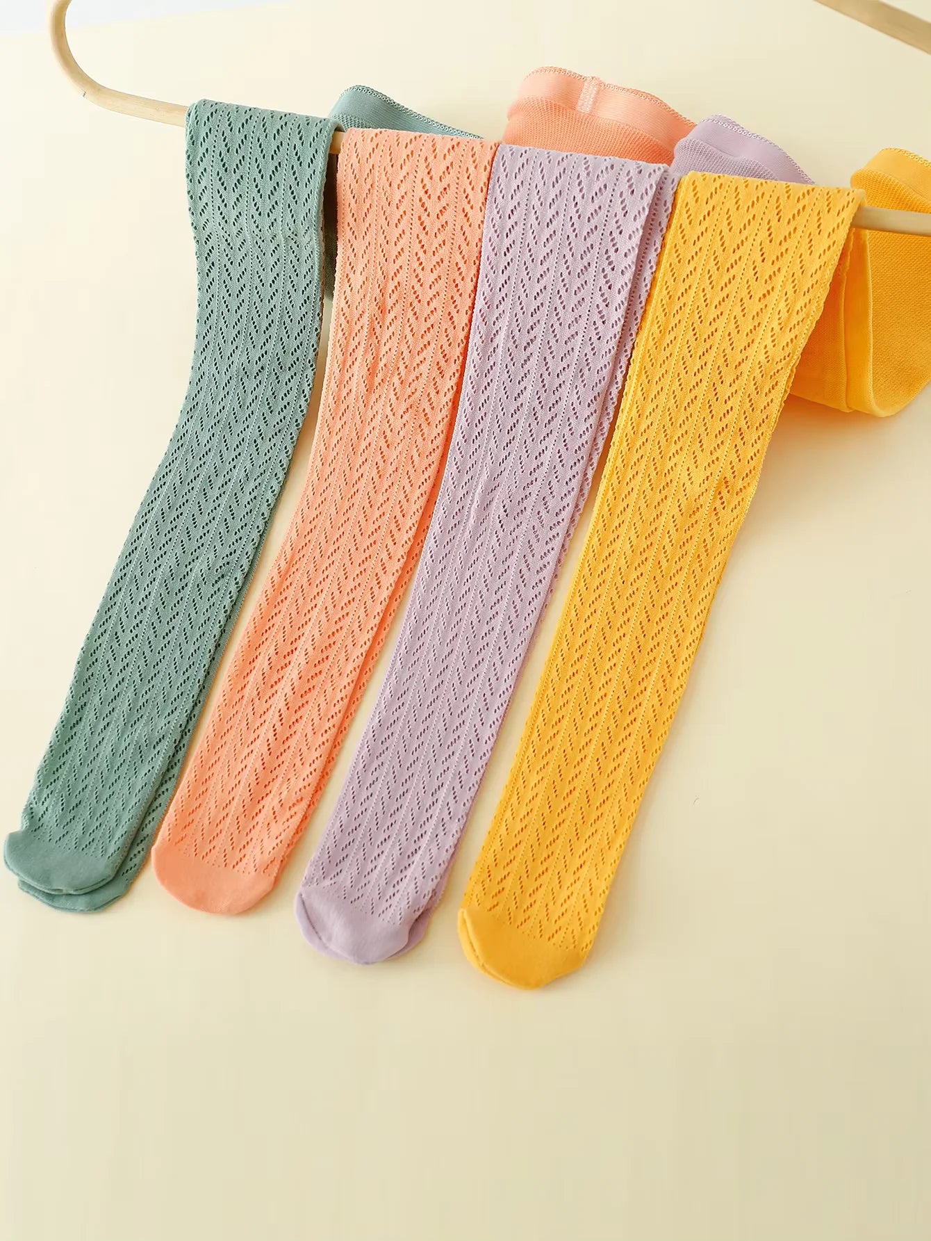 Baby Girl Tights | Soft Cotton Toddler Stockings | Multi Color