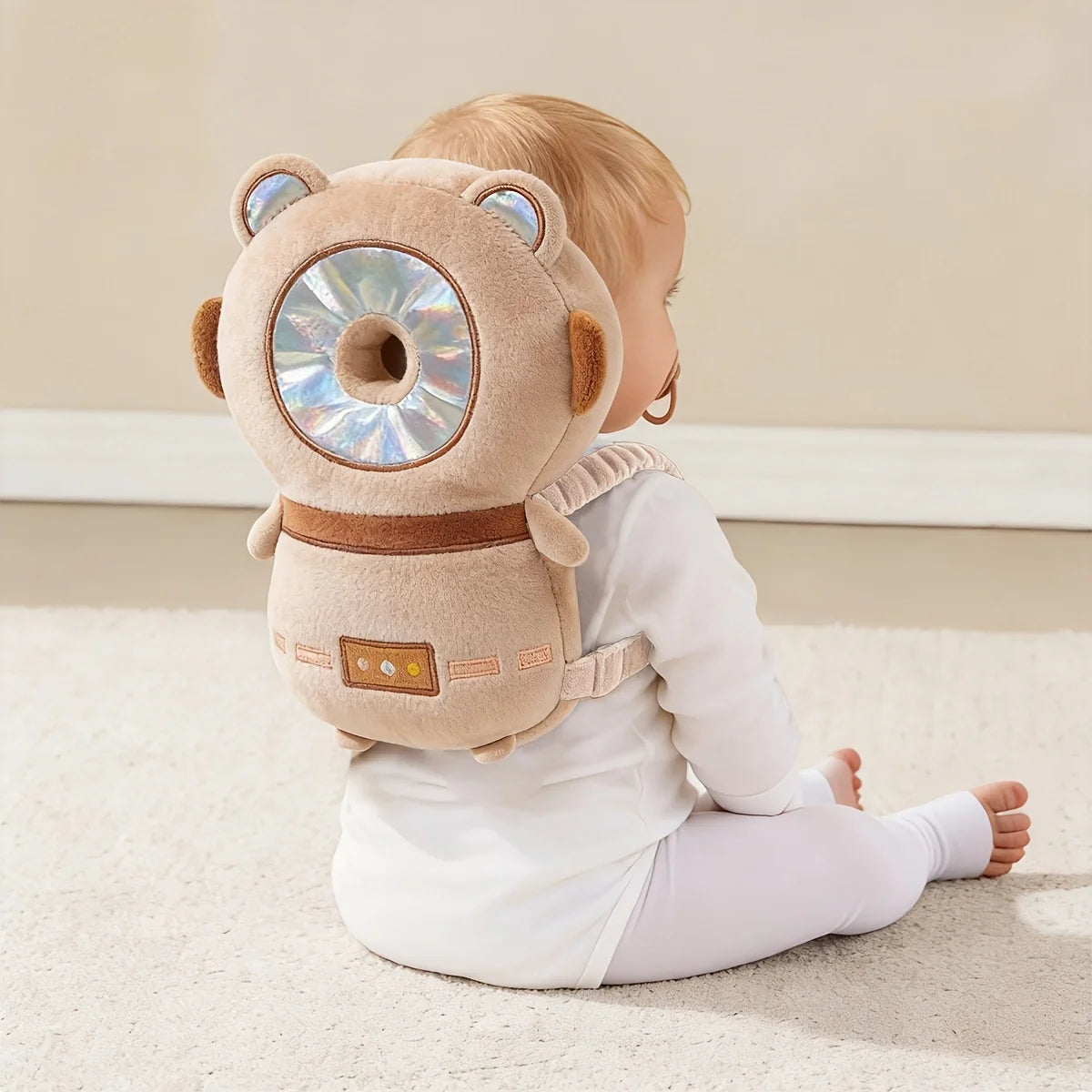Baby Head Protection Pillow Backpack | Toddler Anti-Fall Safety Cushion