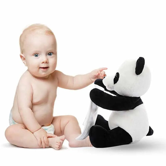 Cute Remote Control Hide & Seek Panda  | Interactive Singing, Talking & Learning Toy for Babies